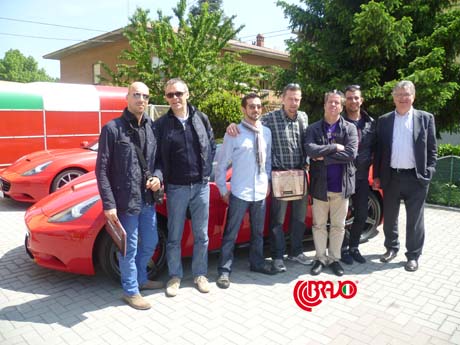 Bravo Spa regala ai campioni del mondo una corsa in Ferrari